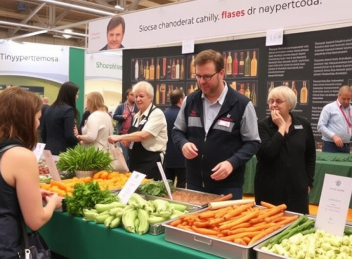 "Immagine dell'Agritravel Expo a Bergamo, un evento dedicato ai sapori e alle tradizioni culinarie italiane."