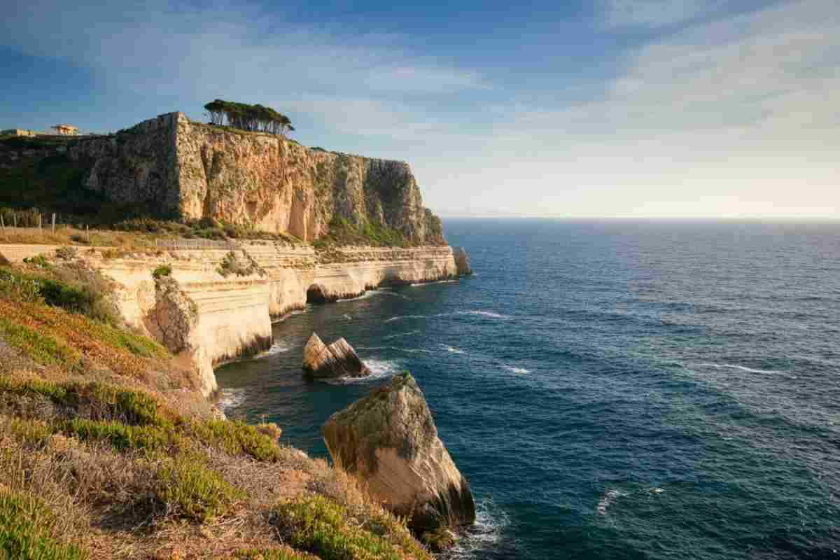 scogliera sud italia